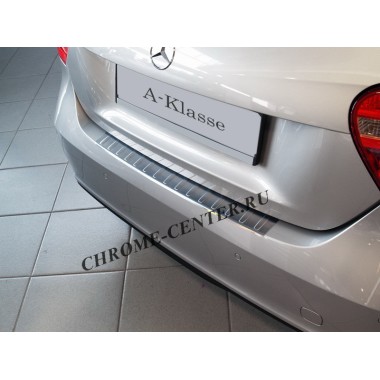 Накладка на задний бампер Mercedes A Class W176 (2012-) бренд – Avisa главное фото